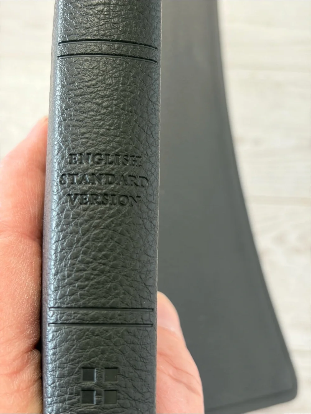 ESV Holy Bible Crossway Black English Standard Version 9” x 6”